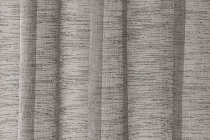 HOMING Schlaufenschal Oskar 140x245 Vorhang Wohnzimmer transparent anthrazit