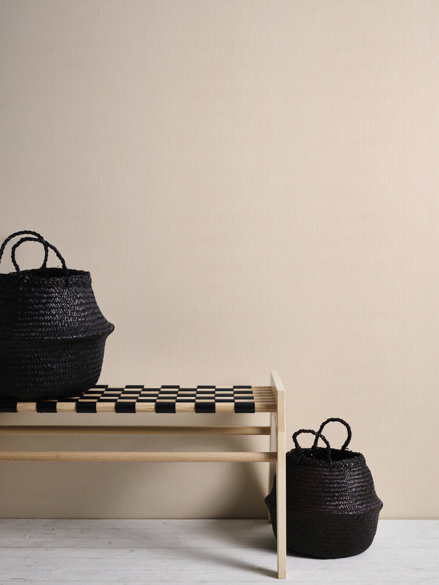 A.S. Création Unitapete Creme Papiertapete 541239 Wandtapete Tapete