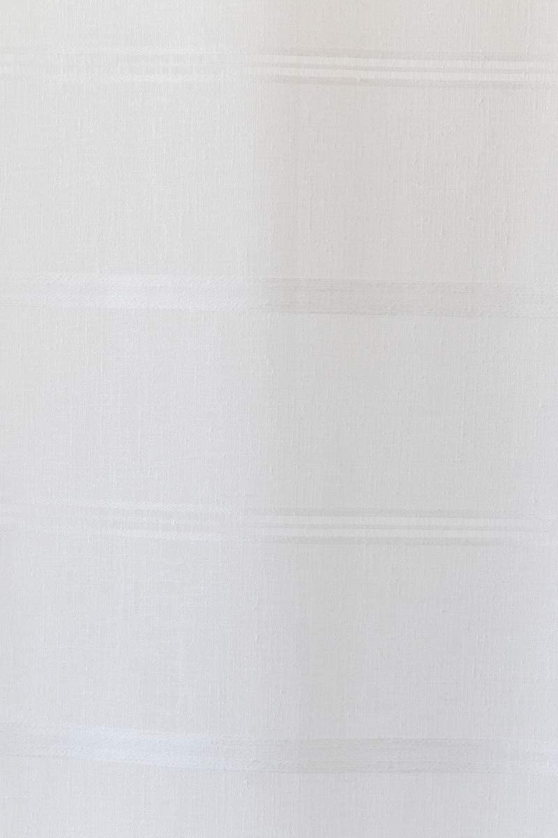 Homing Schlaufenschal verdeckt Linus 140x245 Vorhang Wohnzimmer transparent weiß