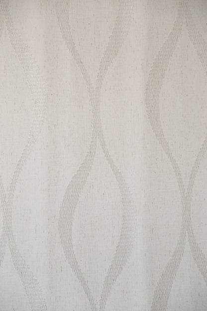 Homing Schlaufenschal verdeckt Juno 140x245 Vorhang Wohnzimmer transparent weiß