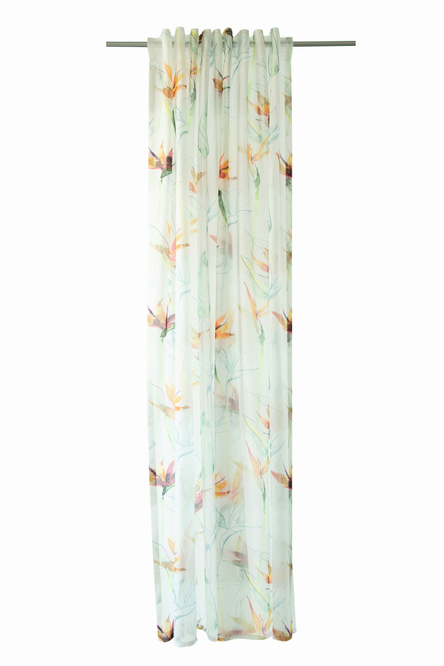 Homing Schlaufenschal Lycka 140x245 Vorhang Wohnzimmer transparent multicolor