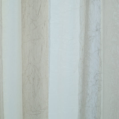 Homing Verdeckter Schlaufenschal 140x245cm grau Vorhang Wohnzimmer Schlafzimmer