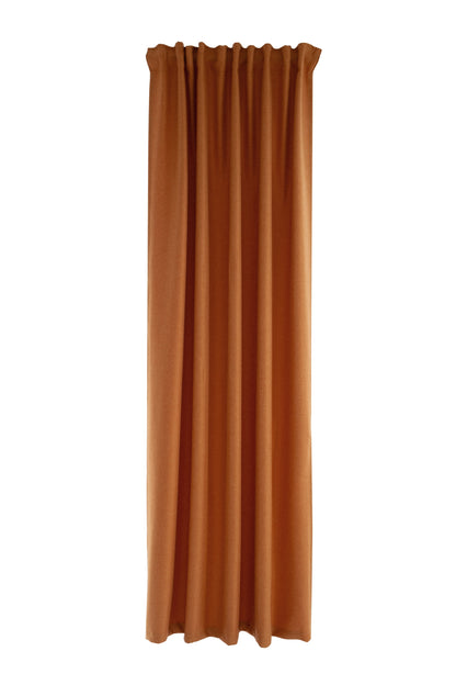 Homing Schlaufenschal 140x245 Vorhang Wohnzimmer Schlafzimmer blickdicht ziegel