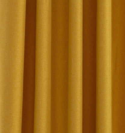 Homing Schlaufenschal 140x245 Vorhang Wohnzimmer Schlafzimmer blickdicht safran