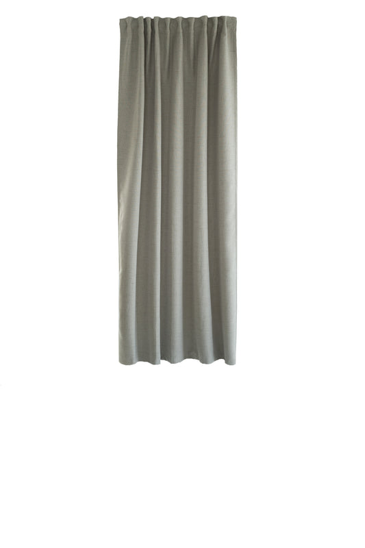 Homing Schlaufen Schal verdeckt Kjell 140x175cm weiß Vorhang Vorhänge blickdicht