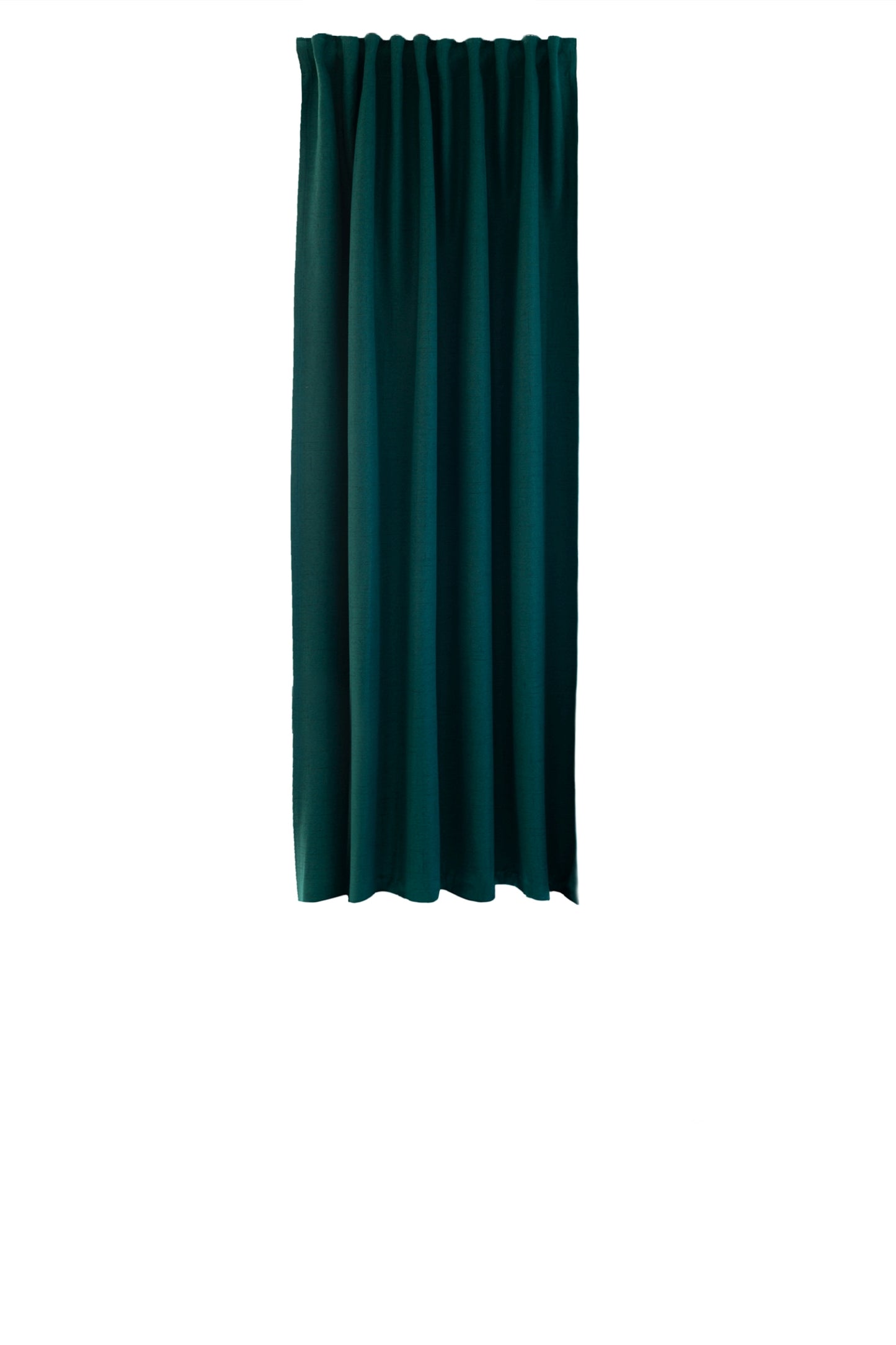 Homing Verdeckter Schlaufenschal Kjell 140x175 cm petrol Vorhang Wohnzimmer