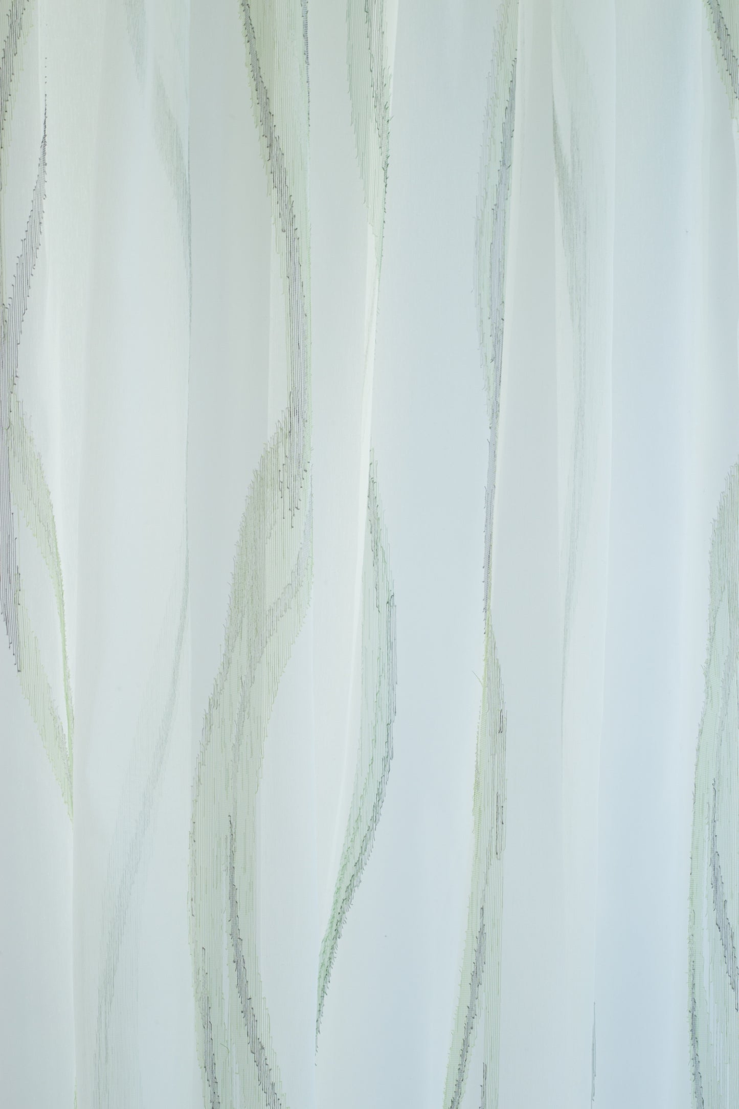 Homing Verdeckter Schlaufenschal 140x245cm grün Vorhang Wohnzimmer Schlafzimmer