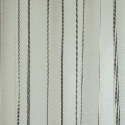 Homing Verdeckter Schlaufenschal 140x245cm grau Vorhang Wohnzimmer Schlafzimmer