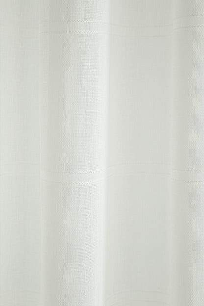 Homing Ösenschal Levi 140x245cm weiß Vorhang Vorhänge Schlafzimmer lichfilternd