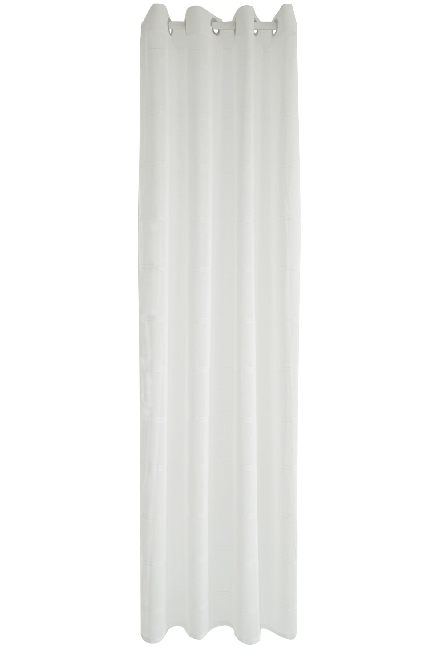 Homing Ösenschal Levi 140x245cm weiß Vorhang Vorhänge Schlafzimmer lichfilternd