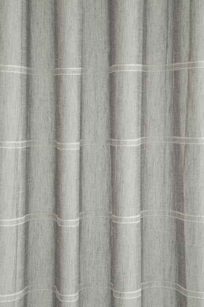 Homing Ösenschal Levi 140x245cm grau Vorhang Vorhänge Schlafzimmer lichfilternd