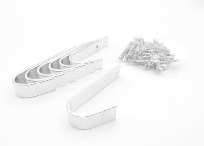 7tlg Set Wandhaken bis 25kg Universal Haken Wandhalter Gerätehaken Garage Keller
