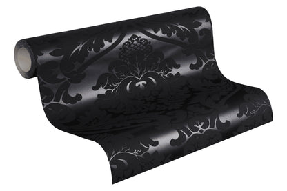 A.S. Création Barocktapete Schwarz 552631 Tapete Black & White Wandtapete Design
