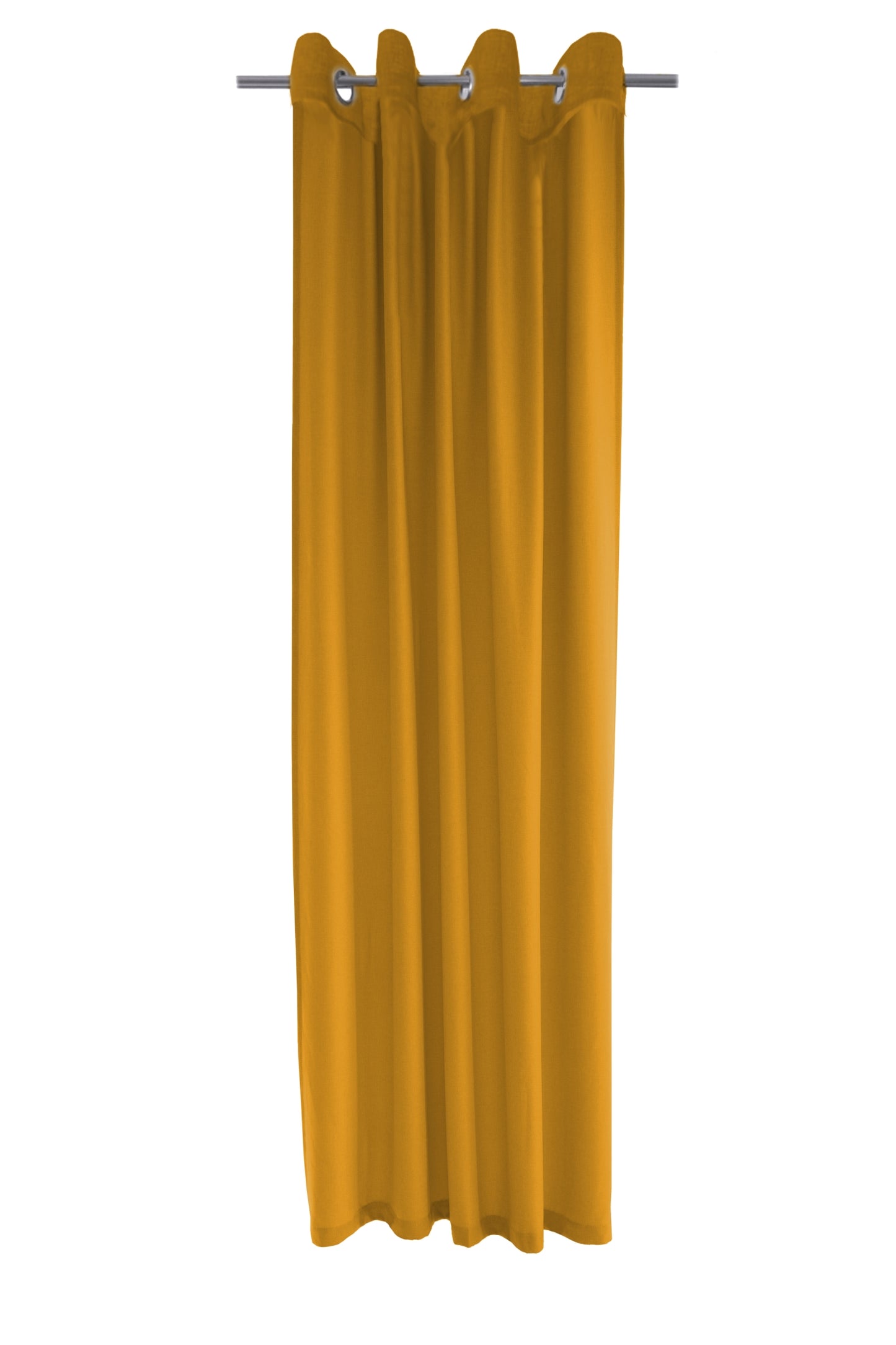 Homing Ösenschal Allen 140x245cm safran Vorhang Vorhänge Schlafzimmer blickdicht
