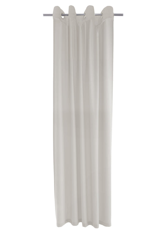 Ösenschal Allen creme 140x245 Vorhang Wohnzimmer Schlafzimmer Kinderzimmer Deko