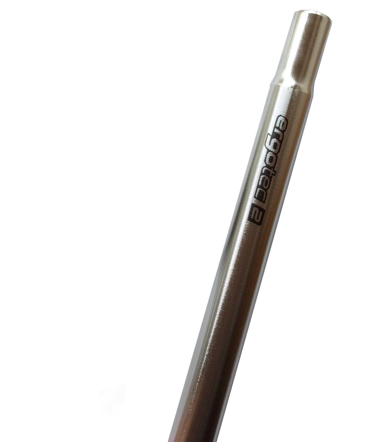 Ergotec Alu Sattelstütze lange Sattelstange silber o. schwarz 25,4mm bis 140 KG