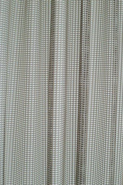 Schlaufen Vorhang Neta beige/silber 140x245 Wohnzimmer Schlafzimmer Kinderzimmer