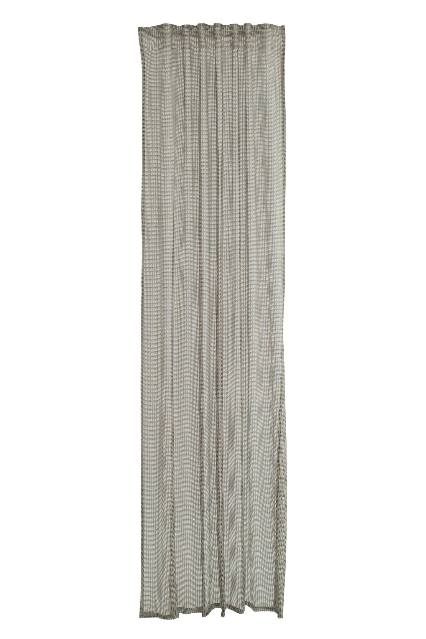 Schlaufen Vorhang Neta beige/silber 140x245 Wohnzimmer Schlafzimmer Kinderzimmer