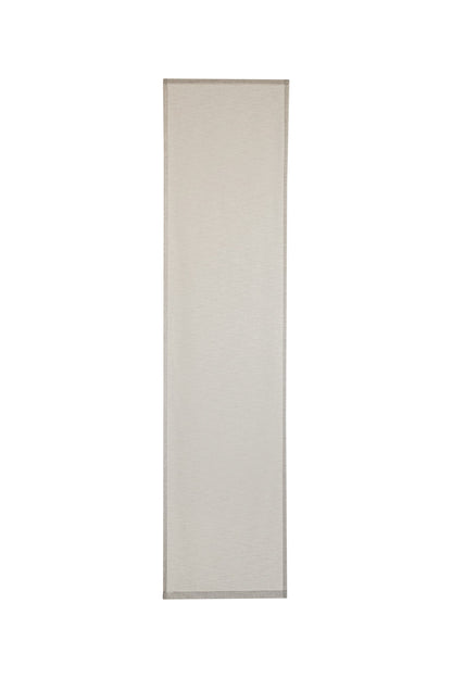 Flächenvorhang Faria beige 60x245 Vorhang Wohnzimmer Schlafzimmer Kinderzimmer