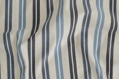 Schlaufenvorhang Adwin blau 140x245 Vorhang Wohnzimmer Schlafzimmer Kinderzimmer