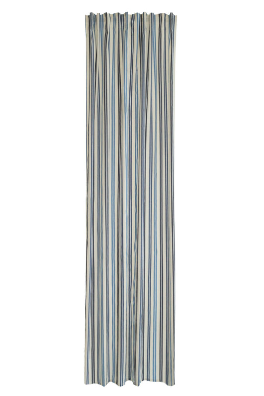 Schlaufenvorhang Adwin blau 140x245 Vorhang Wohnzimmer Schlafzimmer Kinderzimmer