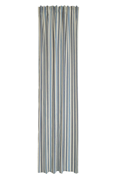 Schlaufenvorhang Adwin blau 140x245 Vorhang Wohnzimmer Schlafzimmer Kinderzimmer
