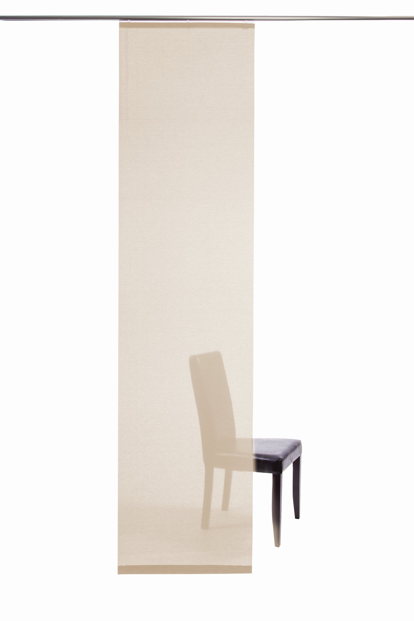 Homing Flächenvorhang Manhatten 60x245cm creme Vorhang Wohnzimmer Schlafzimmer