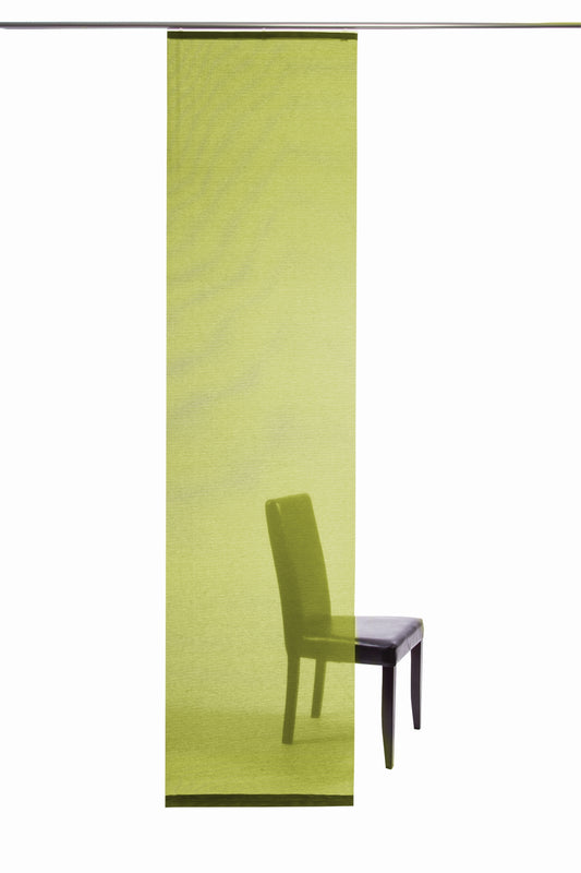 Homing Flächenvorhang Manhatten 60x245cm grün Vorhang Wohnzimmer Schlafzimmer