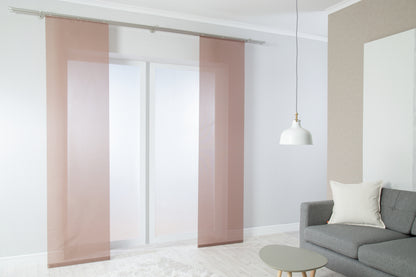 Homing Flächenvorhang Manhatten 60x245cm kupfer Vorhang Wohnzimmer Schlafzimmer