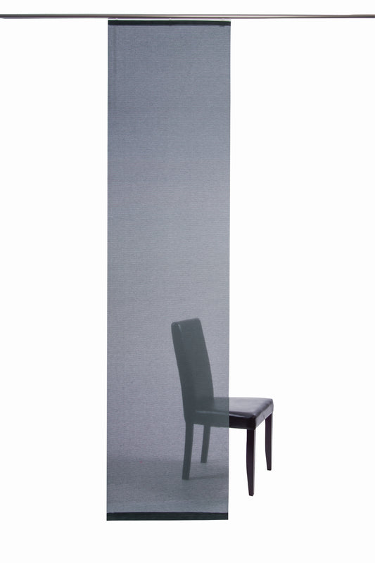 Homing Flächenvorhang Manhatten 60x245cm blau Vorhang Wohnzimmer Schlafzimmer