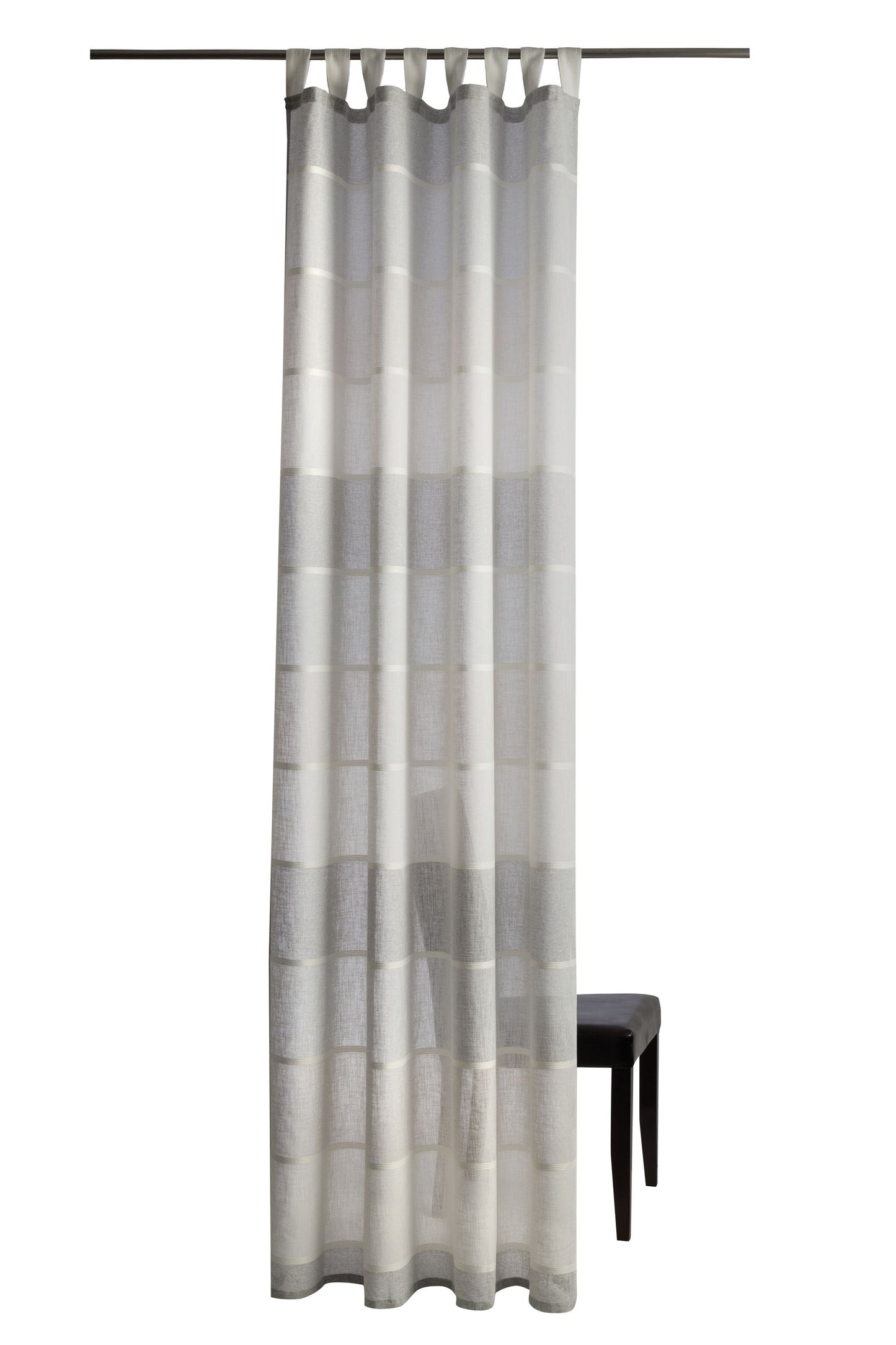 Homing Schlaufenschal Lennardt 140x245 Vorhang Wohnzimmer transparent beige