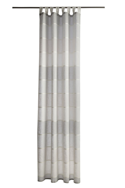 Homing Schlaufenschal Lennardt 140x245 Vorhang Wohnzimmer transparent beige