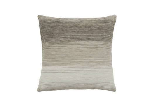 Homing Kissenhülle Linn 40x40 weiß braun Kissen Bezug Wohnzimmer Gestreift Deko