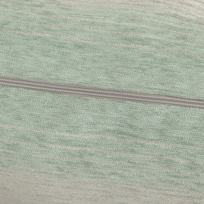 Homing Kissenhülle Linn 50x50 weiß grün Kissen Bezug Wohnzimmer Gestreift Deko