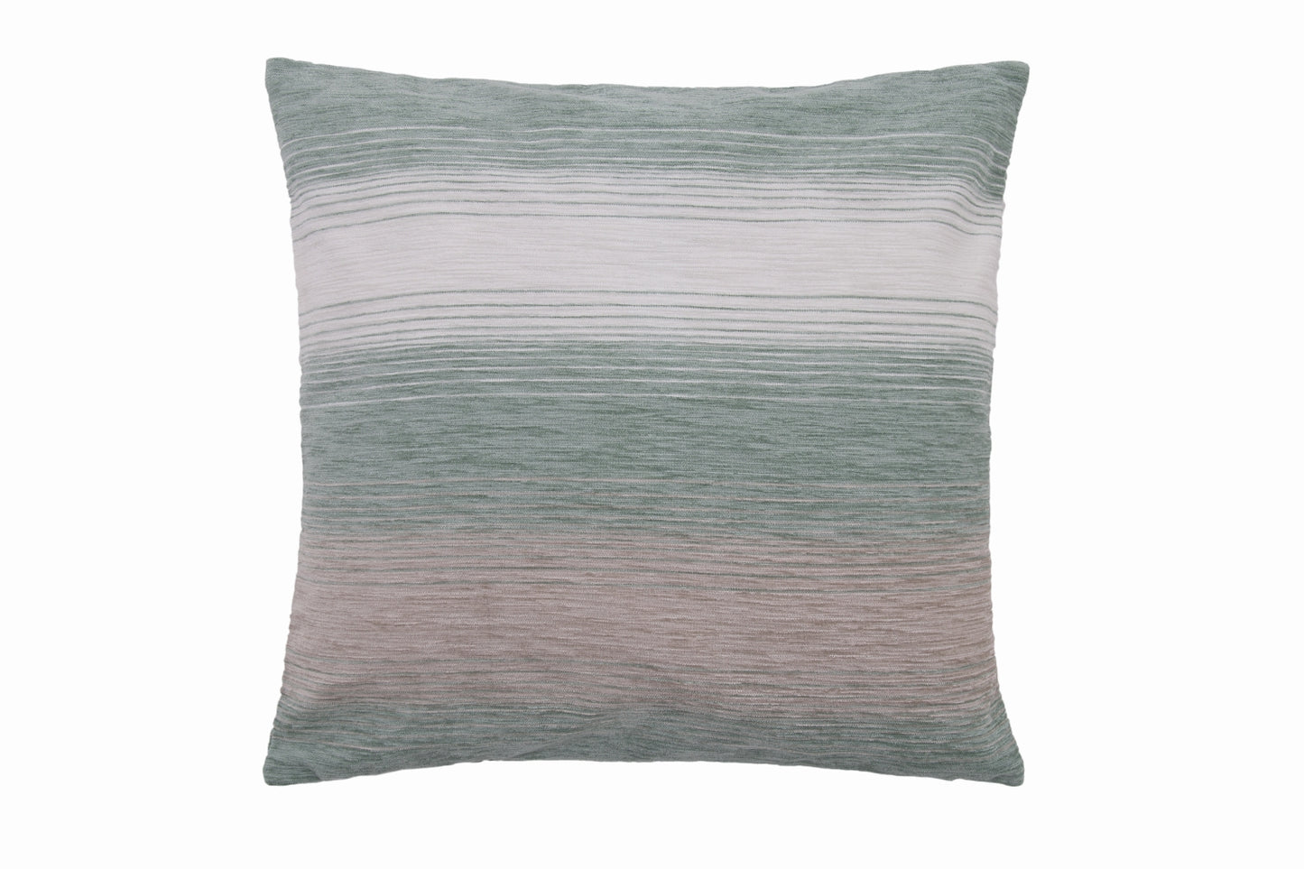 Homing Kissenhülle Linn 50x50 weiß grün Kissen Bezug Wohnzimmer Gestreift Deko