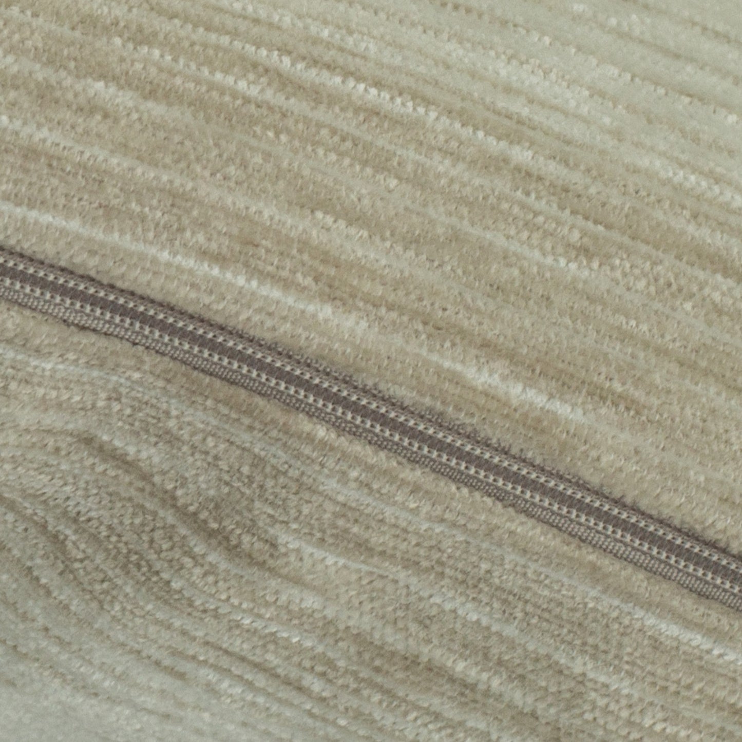 Homing Kissenhülle Linn 50x50 weiß braun Kissen Bezug Wohnzimmer Gestreift Deko