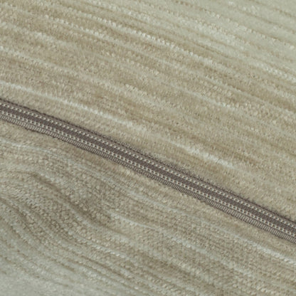 Homing Kissenhülle Linn 50x50 weiß braun Kissen Bezug Wohnzimmer Gestreift Deko