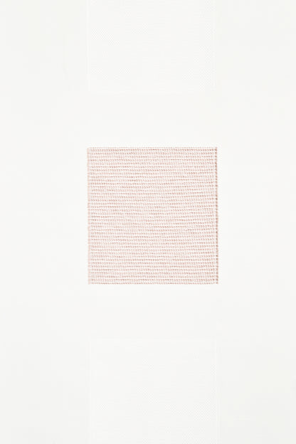 Homing Flächenvorhang Elias 60x245cm weiß-rosa Vorhang Wohnzimmer Schlafzimmer