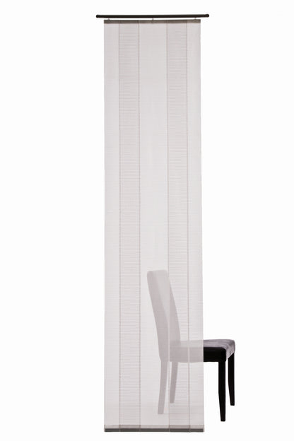 Homing Flächen Vorhang Jason 60x245 weiß Vorhänge Schlafzimmer transparent