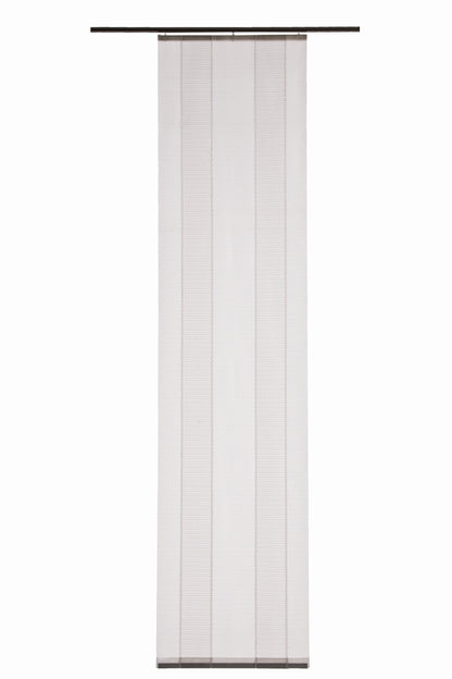 Homing Flächen Vorhang Jason 60x245 weiß Vorhänge Schlafzimmer transparent