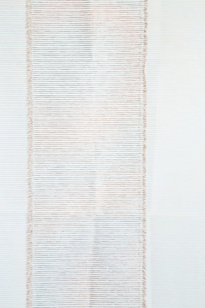 Homing  Flächen Vorhang Jason 60x245 beige Vorhänge Schlafzimmer transparent