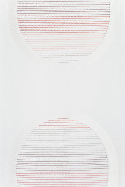 Homing Flächenvorhang Janis 60x245cm weiß-rosa Vorhang Wohnzimmer Schlafzimmer