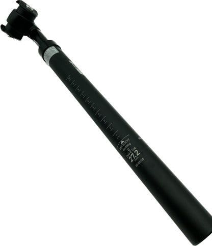 Federsattelstütze 85 kg XLC SP-S08 Sattelstütze Alu Ø 27,2-31,8mm schwarz