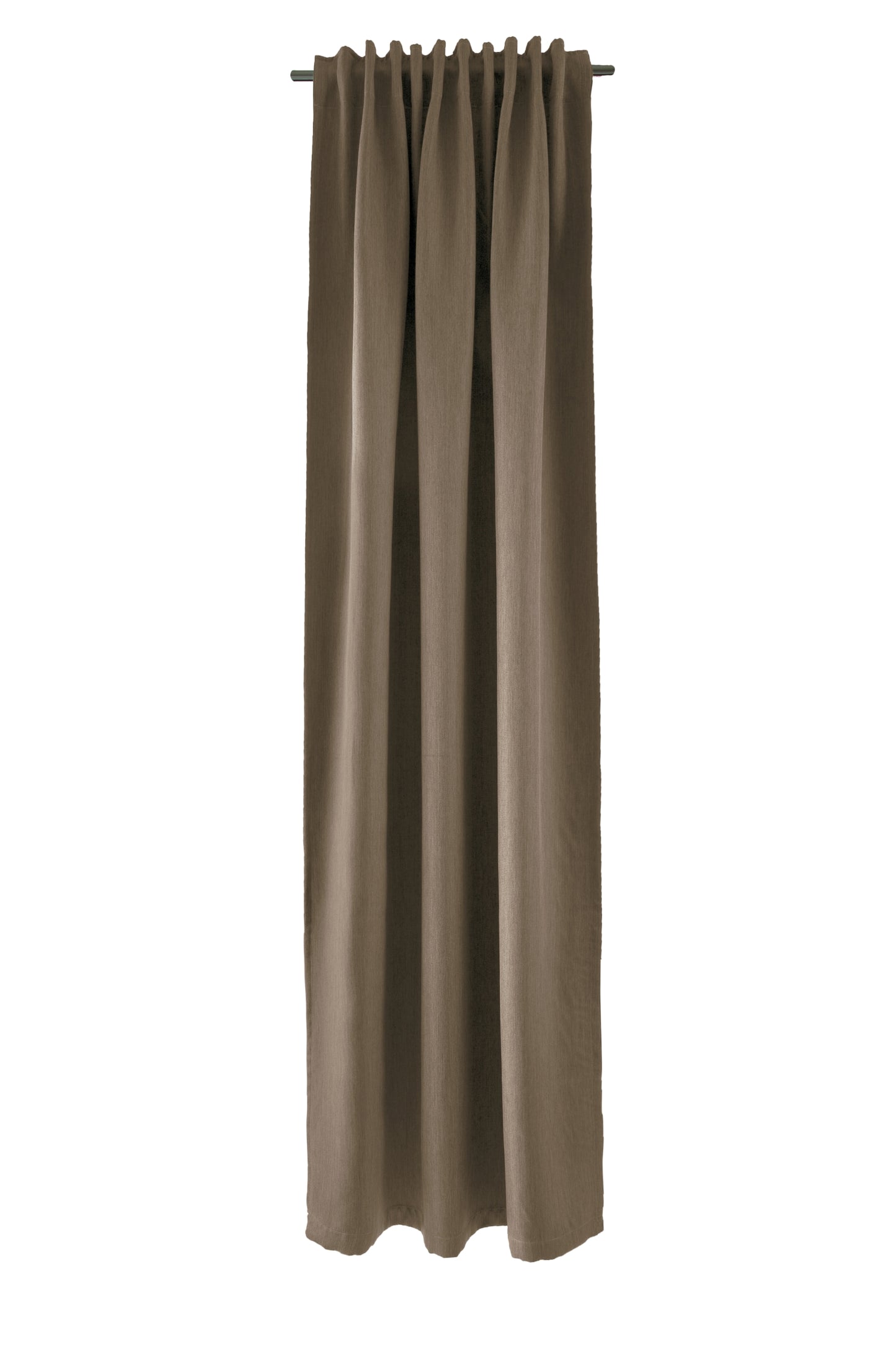 Homing Schlaufenschal Galdin 140x245 Vorhang Schlafzimmer verdunkelnd braun