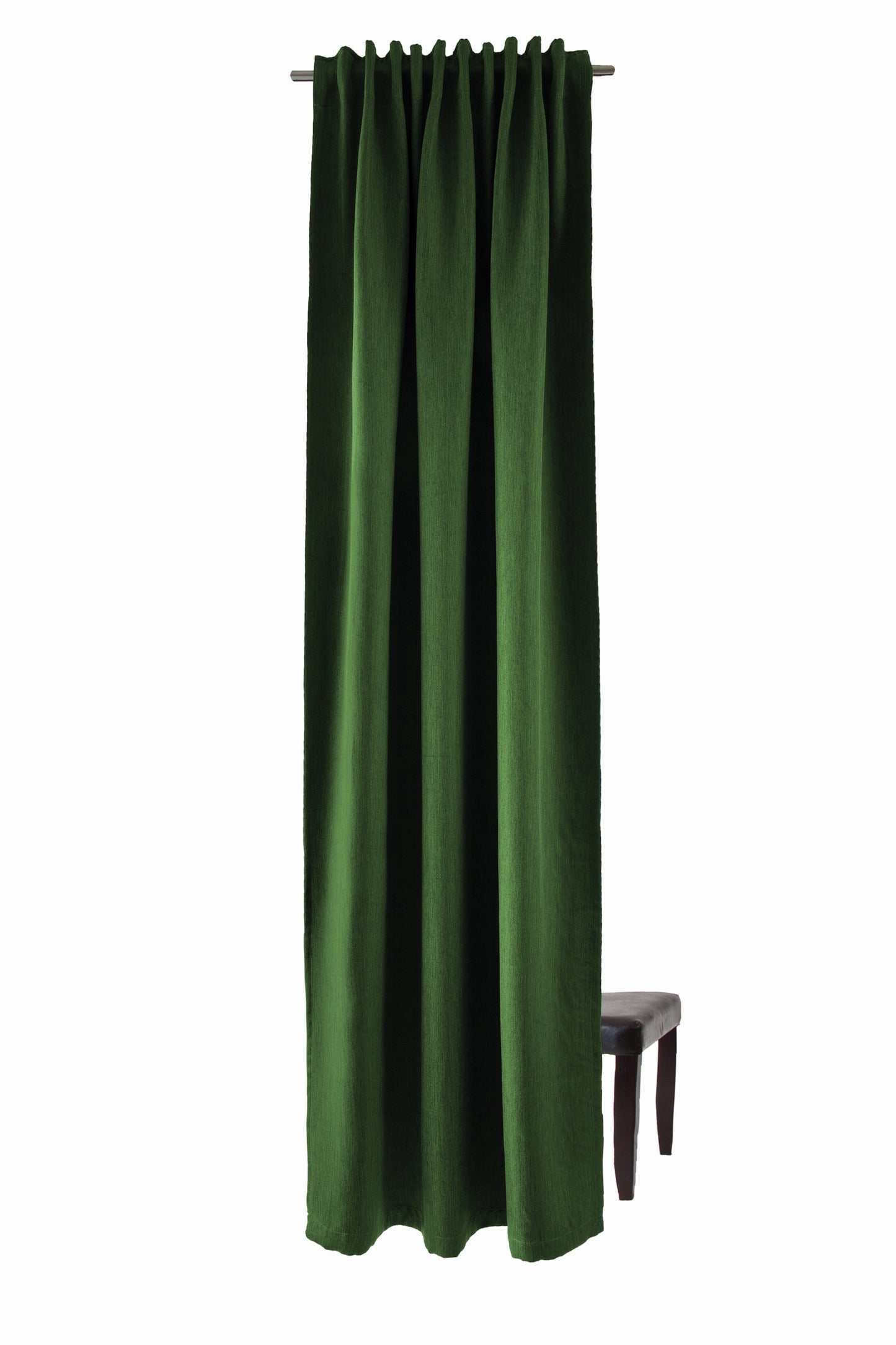 Homing Schlaufenschal Galdin 140x245 Vorhang Schlafzimmer Deko verdunkelnd grün