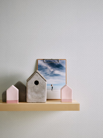 A.S. Création Unitapete Weiß Papiertapete 597113 Wandtapete Tapete