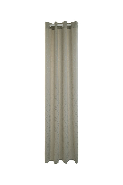 Ösenschal Deron beige 140x245 Vorhang Wohnzimmer Schlafzimmer Kinderzimmer Deko