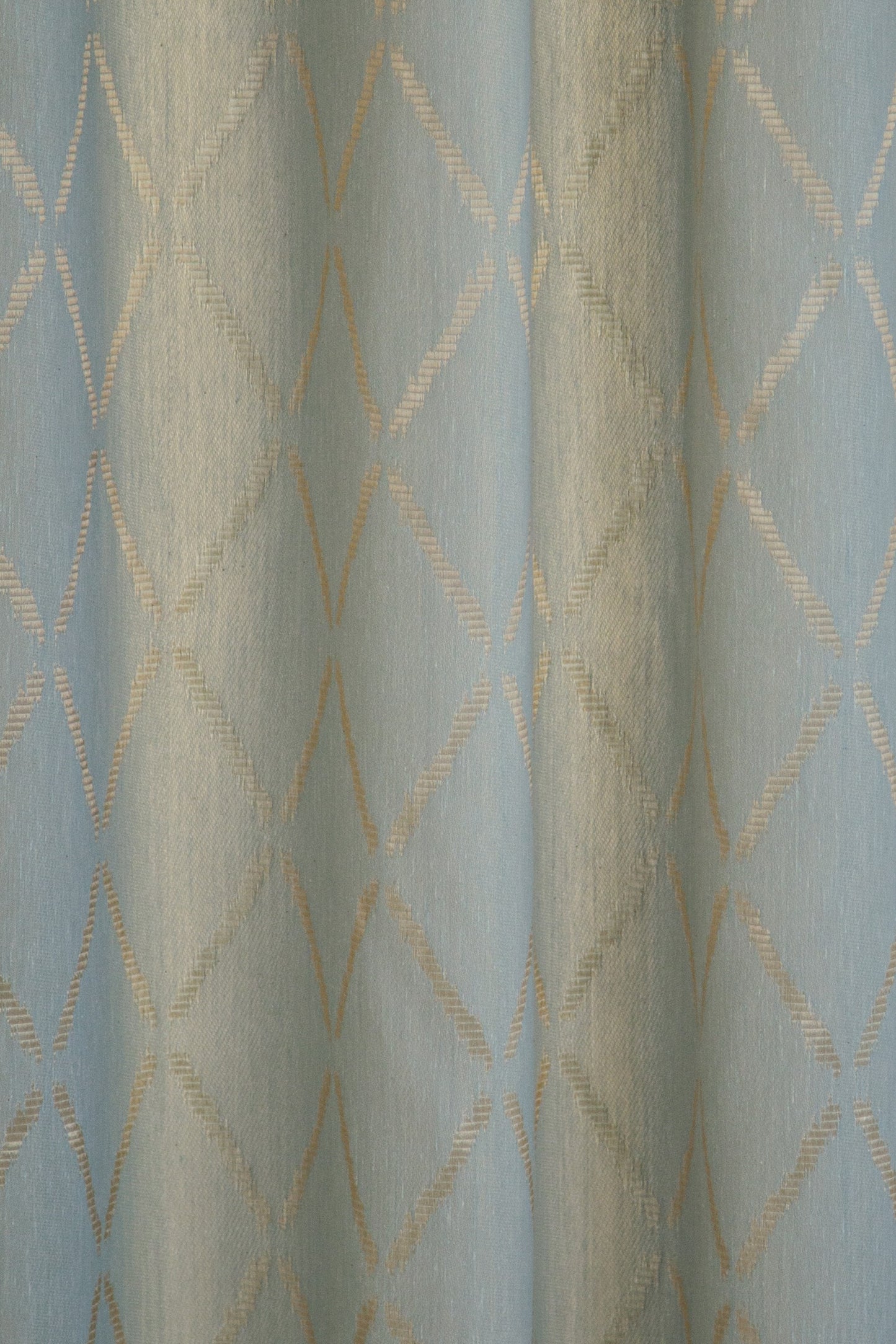 Ösenschal Deron blau/gold 140x245 Vorhang Wohnzimmer Schlafzimmer Kinderzimmer