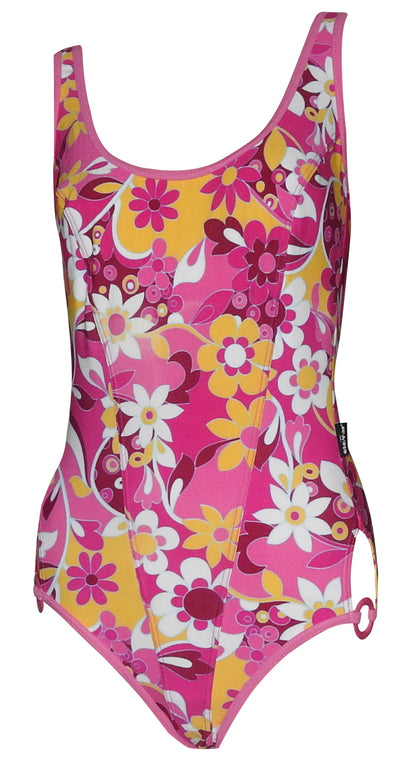 eleMar Badeanzug CUP B C D E Schwimmanzug Einteiler Bademode rückenfrei 34 36