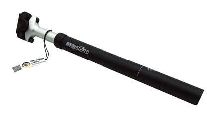 Federsattelstütze 100 Kg ERGOTEC SP-7.0 Sattelstütze gefedert Alu Ø 27,2 - 31,8